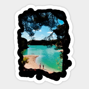 Andalusian Lake Sticker